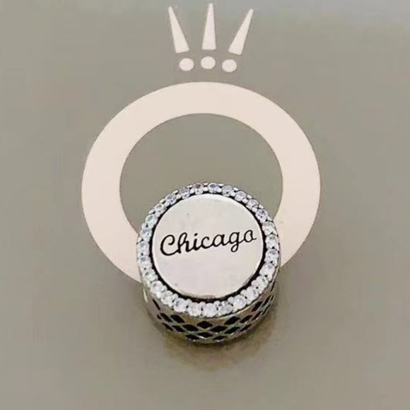Pandora Chicago Rainbow City Charm - Picture 2 of 3